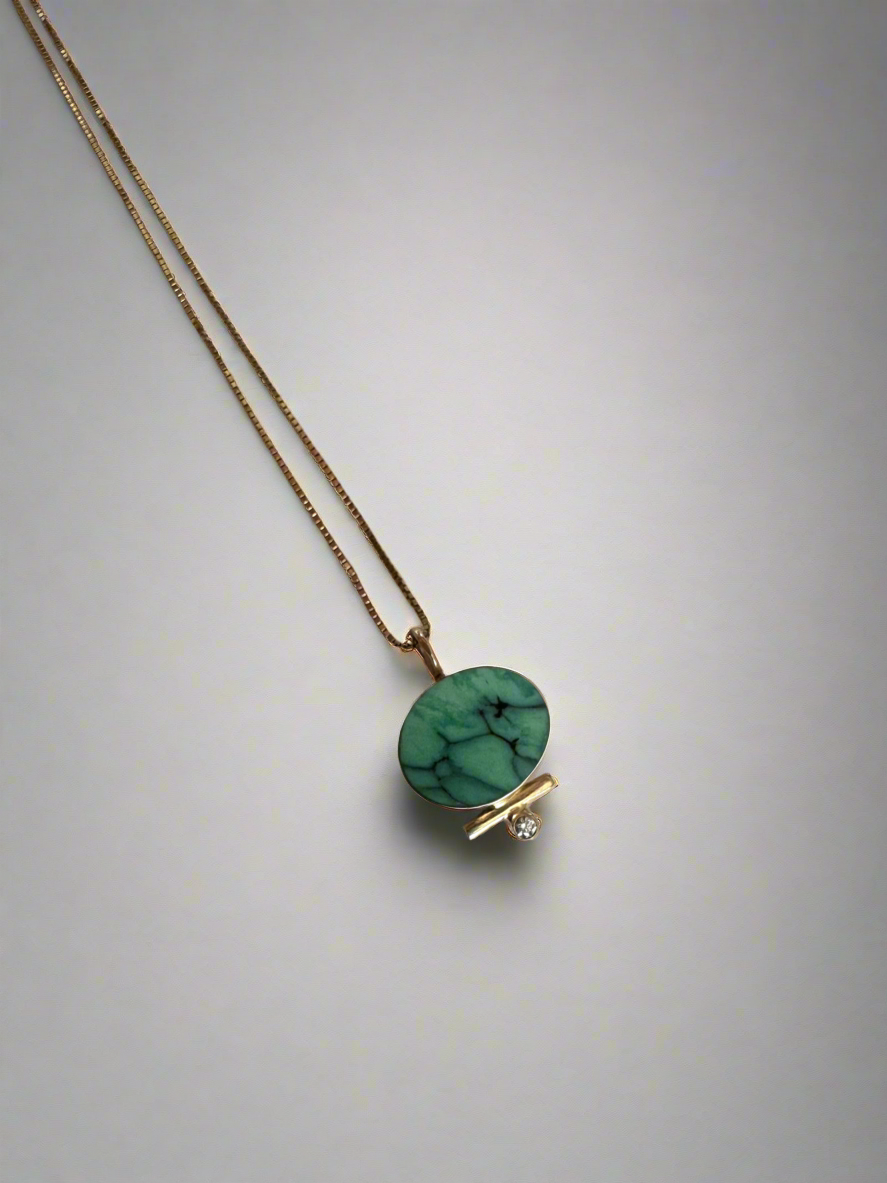 Yucca Necklace | 14k Gold | Made to Order