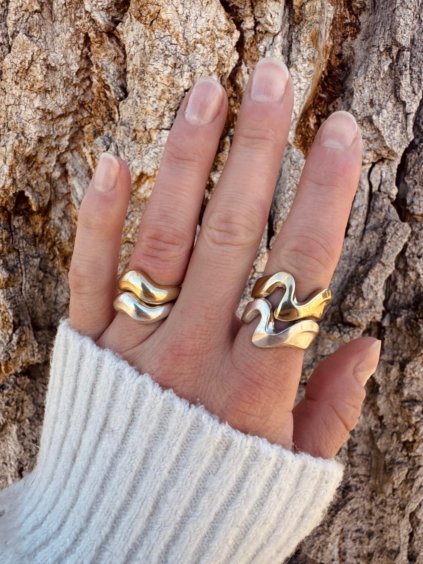 Curvy Band | Bronze