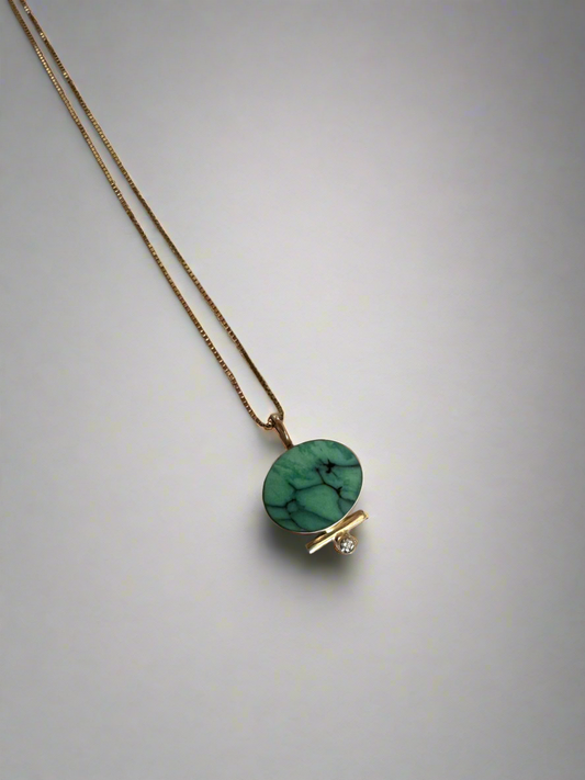Yucca Necklace | 14k Gold | Made to Order