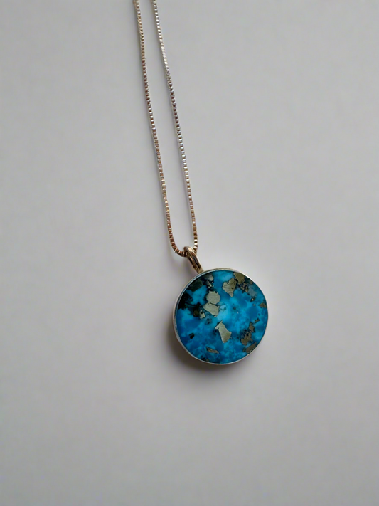 Eclipse Necklace | Silver | Ithaca Peak Turquoise