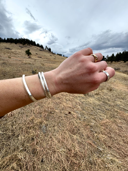 Arête Cuff | Silver