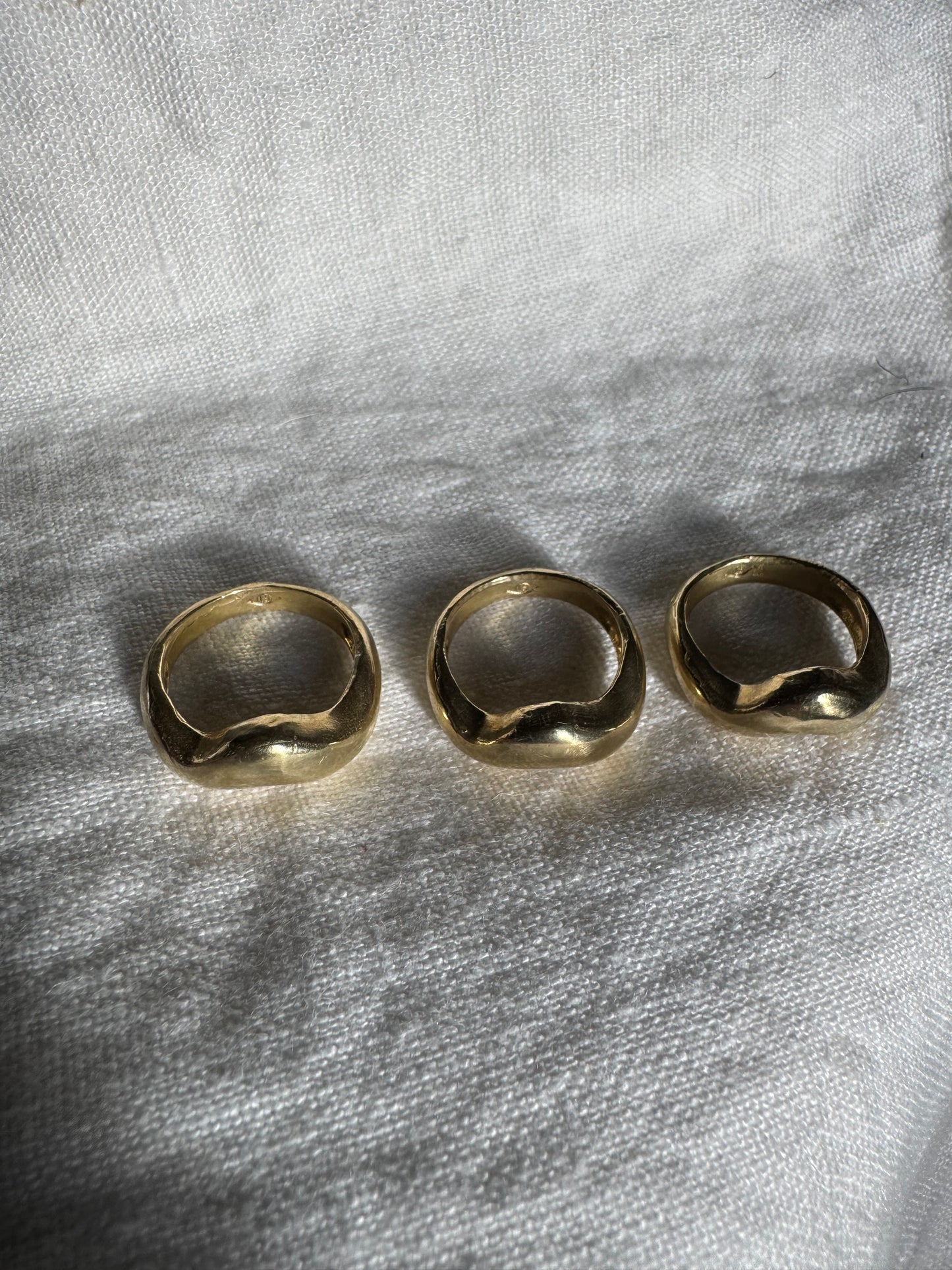 Curvy Band | Bronze & Silver