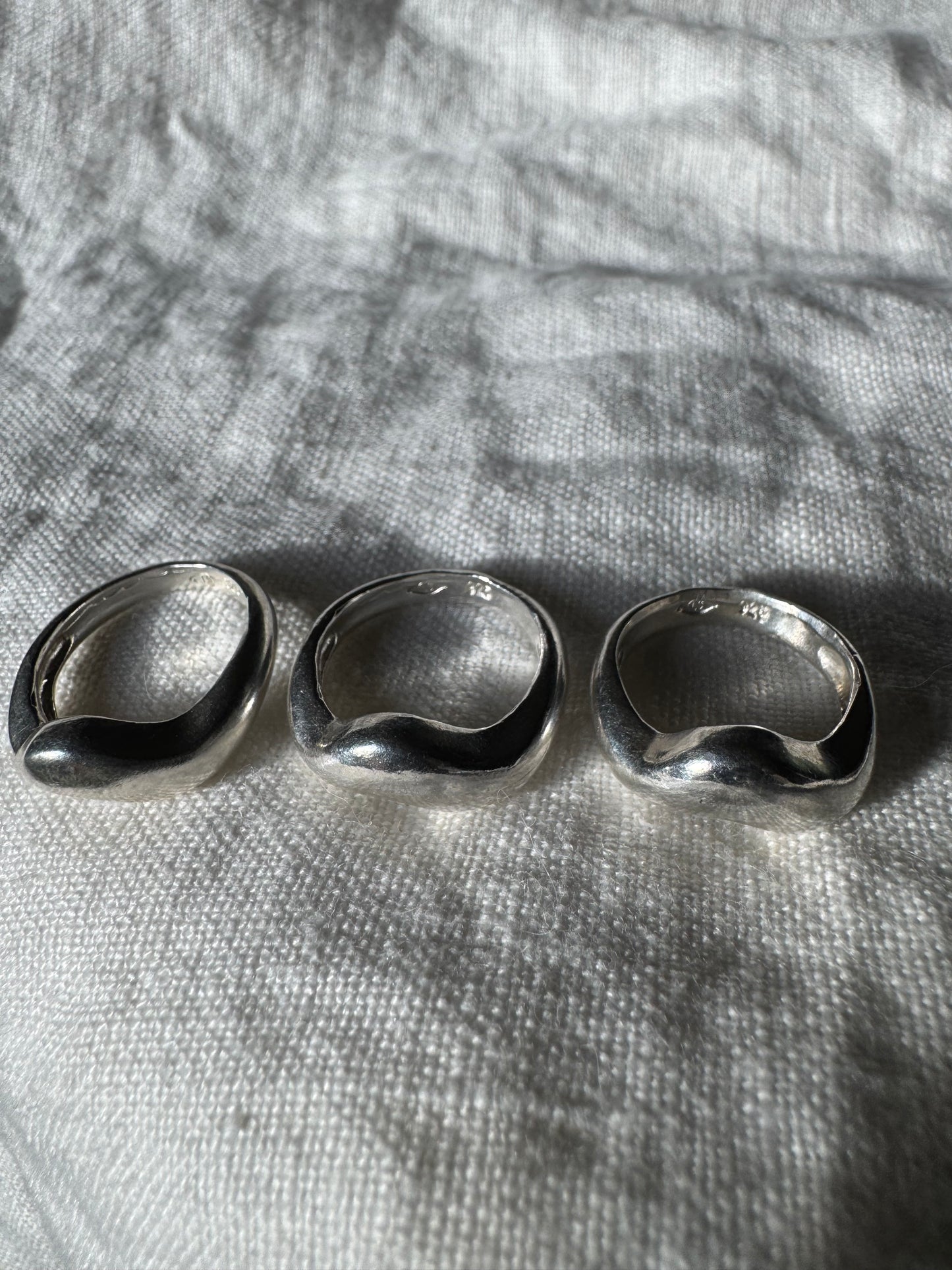 Curvy Band | Bronze & Silver